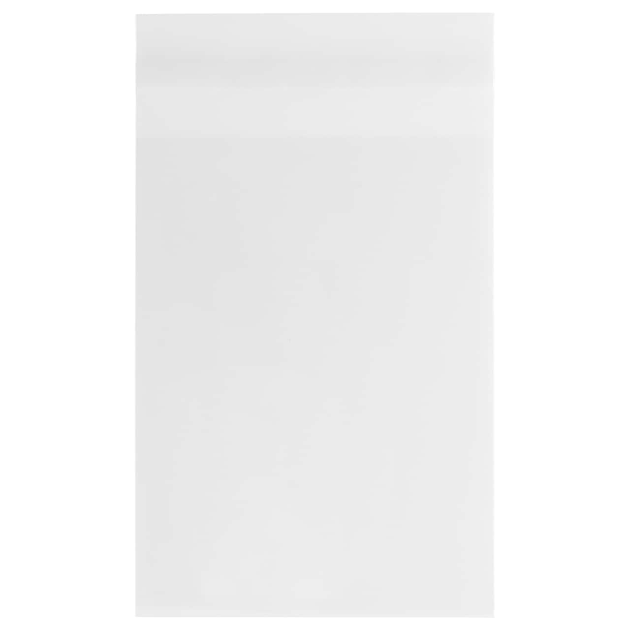 JAM Paper Cello Sleeves with Self Adhesive Closure, 100ct.